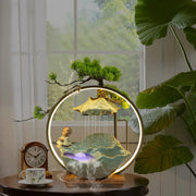 Waterfall Fortune LED Incense Burner Zen Decor
