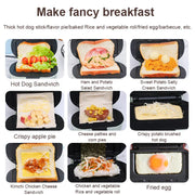 Mini Non-Stick Toast Press Grill Machine