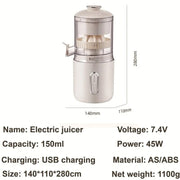 Vitamin Boost Wireless Portable Juicer