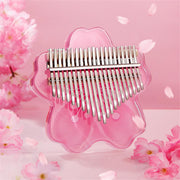 Cherry Blossom Kalimba Acrylic Thumb Piano
