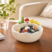 Little Quack Fruit Fork Ceramic Bowl Set