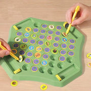 Pop Match Kids Strategy Pattern Board Game