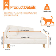 Premium Soft Upholstered Pet Lounger