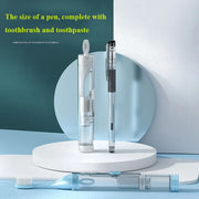 Foldable Travel Brush Toothpaste Holder Set