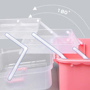 Three Layer Multi-Use DIY Craft Storage Box