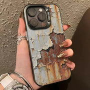 Industrial Rust Finish Shockproof iPhone Case