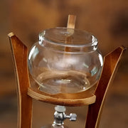 Wooden Handcrafted Ice Drip European Coffee Maker