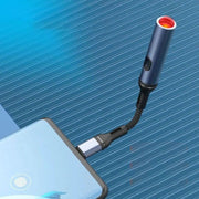 USB Windproof Safety Switch Flameless Lighter