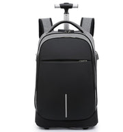 Wheeled Multi-Purpose Mobile Rolling Travel Backpack
