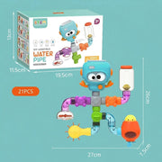 Little Plumber Toddler Waterworks Bath Toy Set