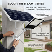 Heavy-Duty Outdoor Solar Security Waterproof Light