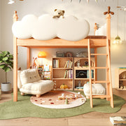 Cloud Castle Slide & Sleep Playhouse Kids Bed
