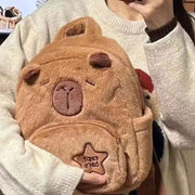 Capybara Cute Plush Kids Backpack