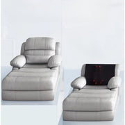 Premium Italian Leather Reclining Lounge Chair