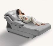 Premium Italian Leather Reclining Lounge Chair