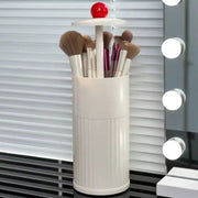 Automatic Pop-Up Cylindrical Makeup Brush Organizer