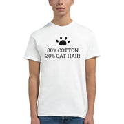 80% Cotton 20% Cat Hair Creative T-Shirt