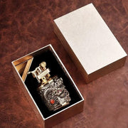 Vintage Dragon Carved Metallic Lighter