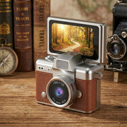 Retro Flip Screen Mini Camera Keychain