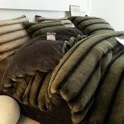 Soft Dream Furry Velvet Comforter Bedding Set