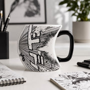 Shockwave Art Manga Coffee Mug