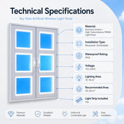Sky View Artificial Window Light Panel