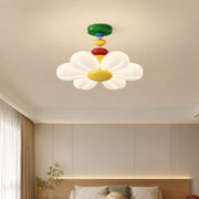 Daisy Chain Colorful Flower Kids Room Ceiling Light