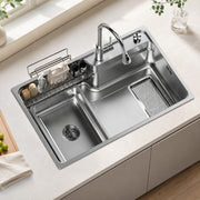 Kyoto Japanese Stainless Steel Workstation Kitchen Sink