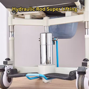 Height Adjustable Armrest Patient Transfer Mobility Chair