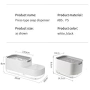 Sponge Rack Automatic Kitchen Soap Dispenser