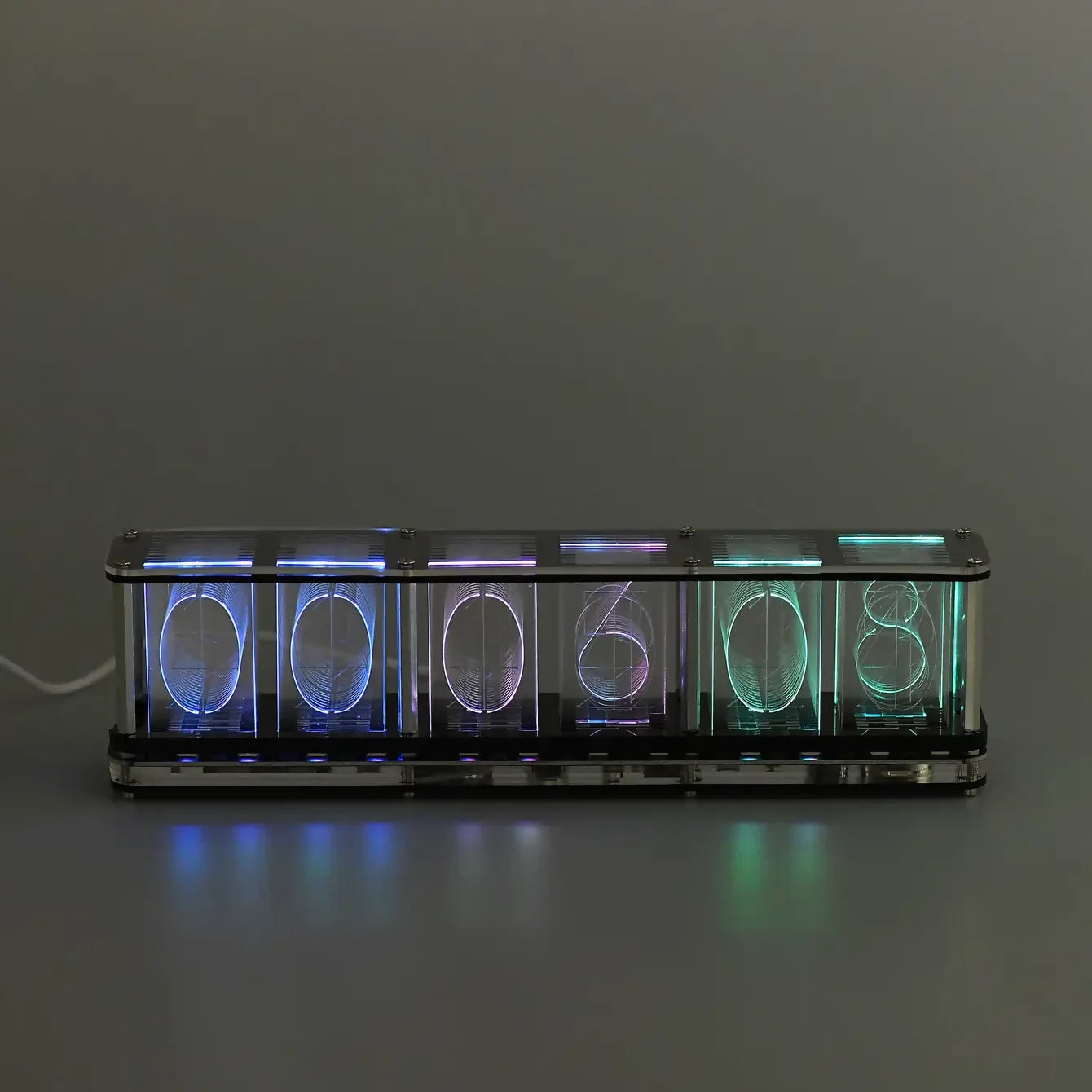 RGB TUBE CLOCK