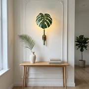 Tea Garden Outdoor Bionic Bamboo Wall Sconce Lamp
