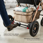 Loftcart Elevated Foldable City Baby Travel Stroller