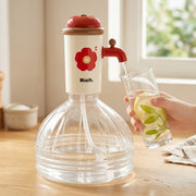 Retro Flower Automatic Water Bottle Dispenser