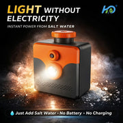 Aqua Charge Salt Water Emergency Lamp