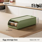 Fresh Stack Egg Storage Organizer Box