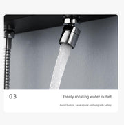 Smart Digital Display Elegant Rainfall Shower Set
