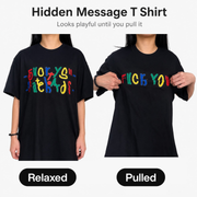 Talk to the Shirt Hidden Message T-Shirt