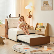 DairyDream Cute Tufted Convertible Lounge Sofa Bed