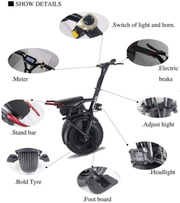 Balance Bull Electric Single-Wheeled Smart Motorcycle