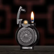 Mechanical Flip Top Kerosene Windproof Lighter