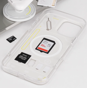 Memory Storage Transparent iPhone Case