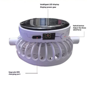 Cool Fast Super Wide Solar Fan Hat