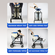 Ergonomic Walking Rehabilitation Stand Assist Trainer Walker
