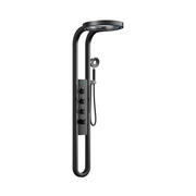 High-flow Thermostatic Digital LED Rainfall Shower Set