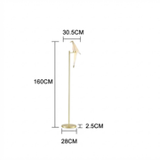 Origami Bird Sculptural Floor Lamp