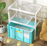 Hidden Cat Litter Box Furniture Cabinet