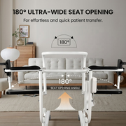 Caregiver Electric Patient Transfer Commode Chair