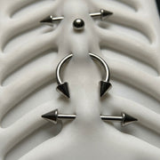 Gothic Ribcage Pierced Phone Case