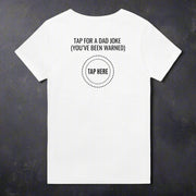 Tap For a Dad Joke Funny Cotton T-Shirt